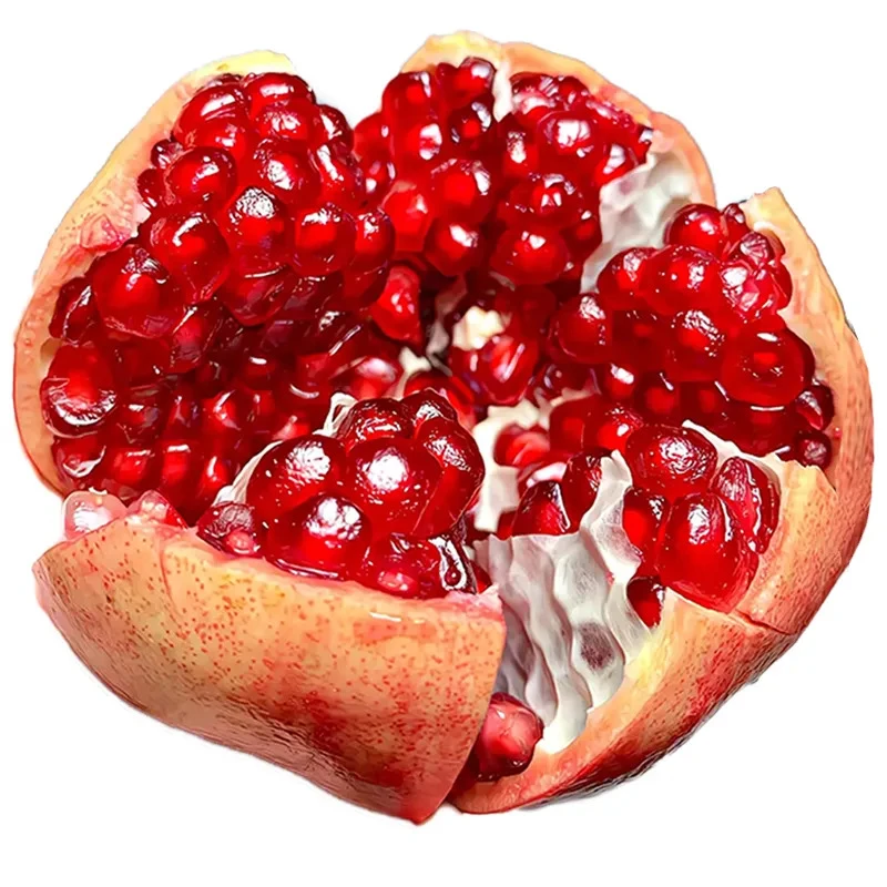 当季新鲜现摘突尼斯软籽石榴清甜爆汁果园直供孕妇水果批发水