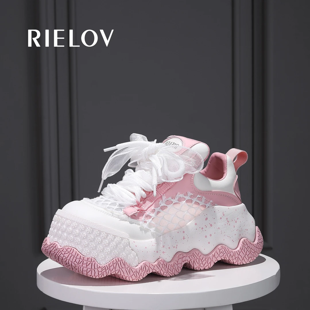 【RIELOV●甜心】增高7.5cm时尚潮流百搭女士休闲鞋25-860
