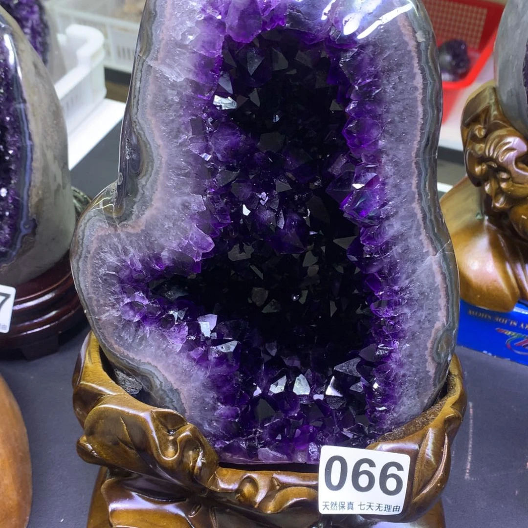 水晶水晶摆件未镶嵌自**祥