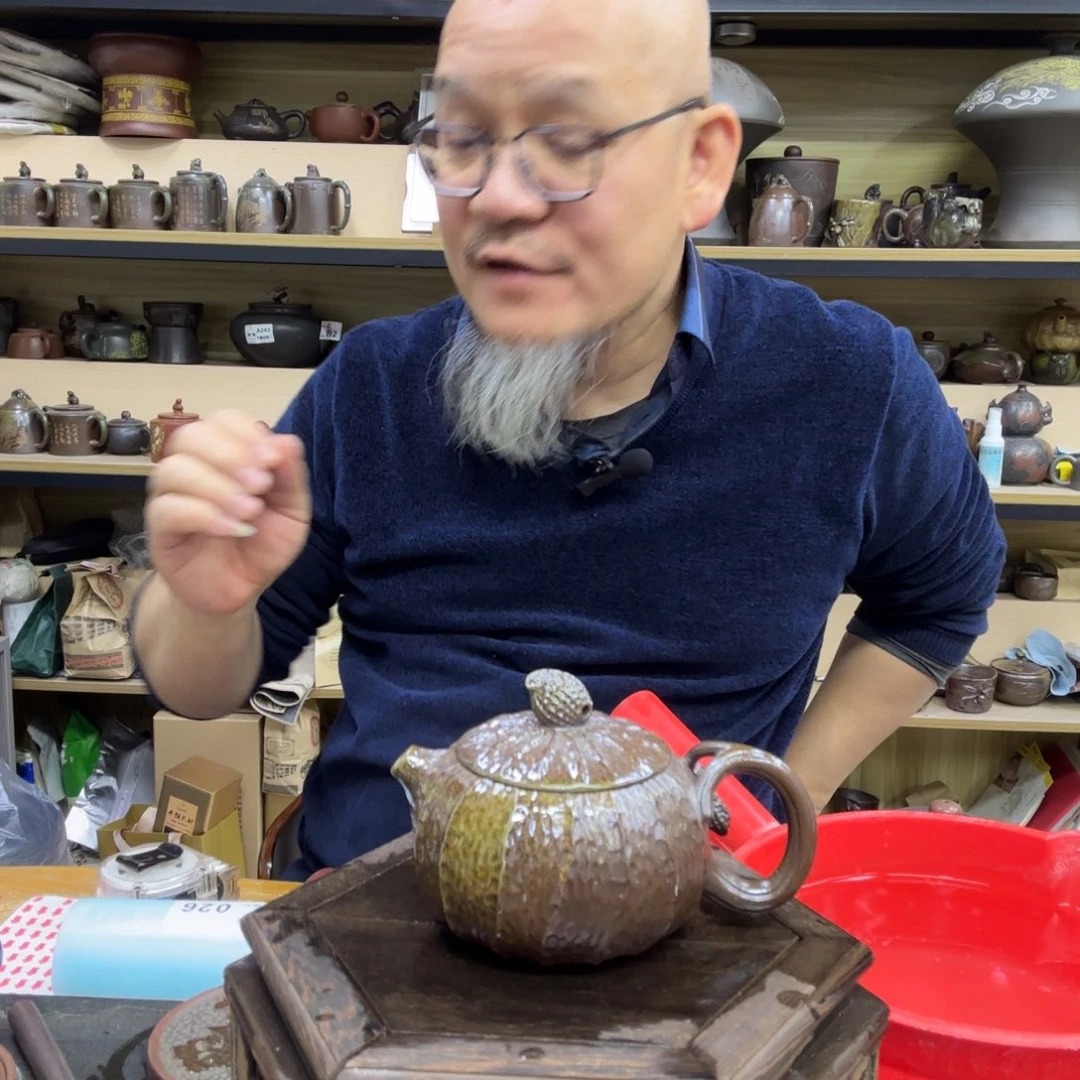 壶一**滴老韩坭兴陶直播闪购壶