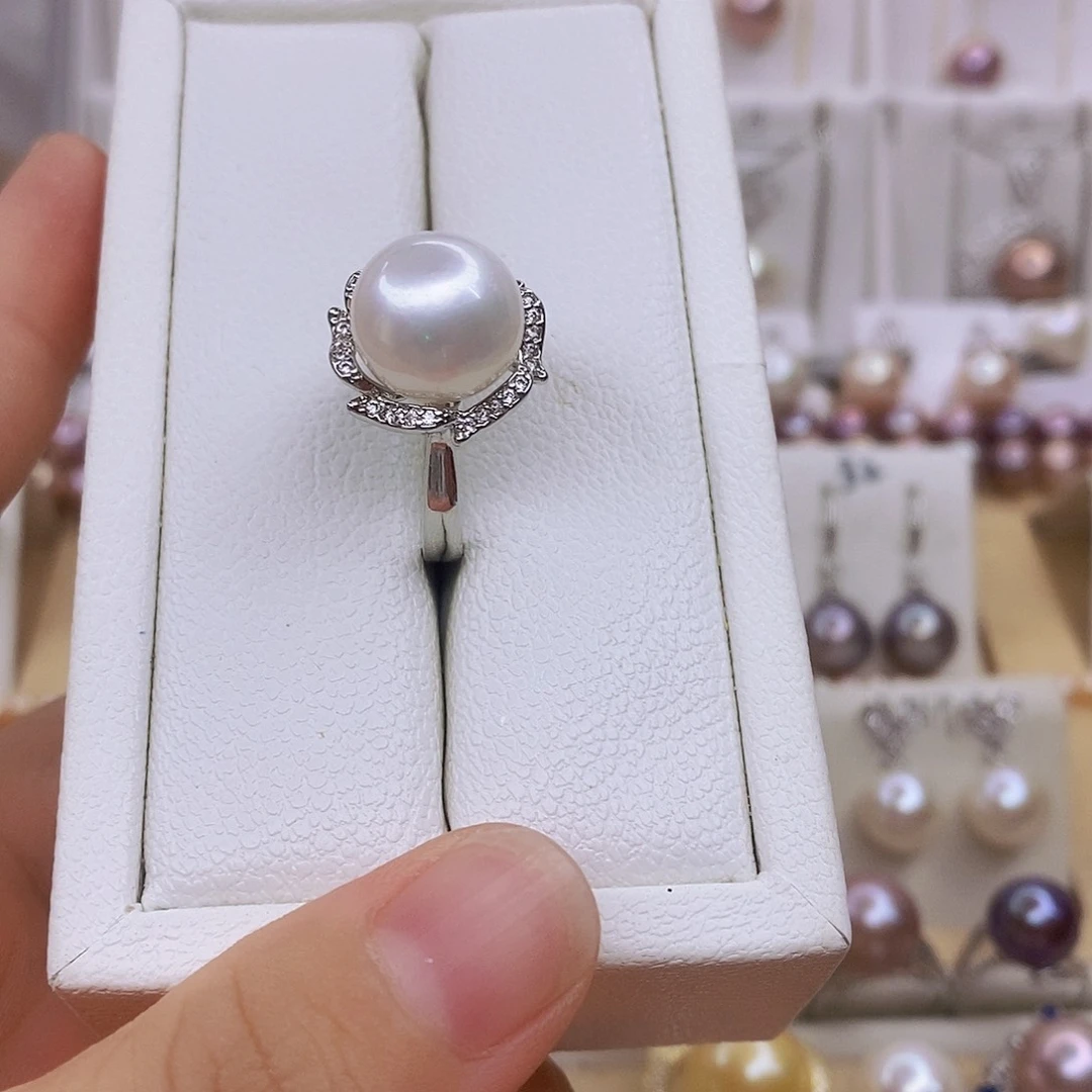 淡水珍珠未镶嵌戒指