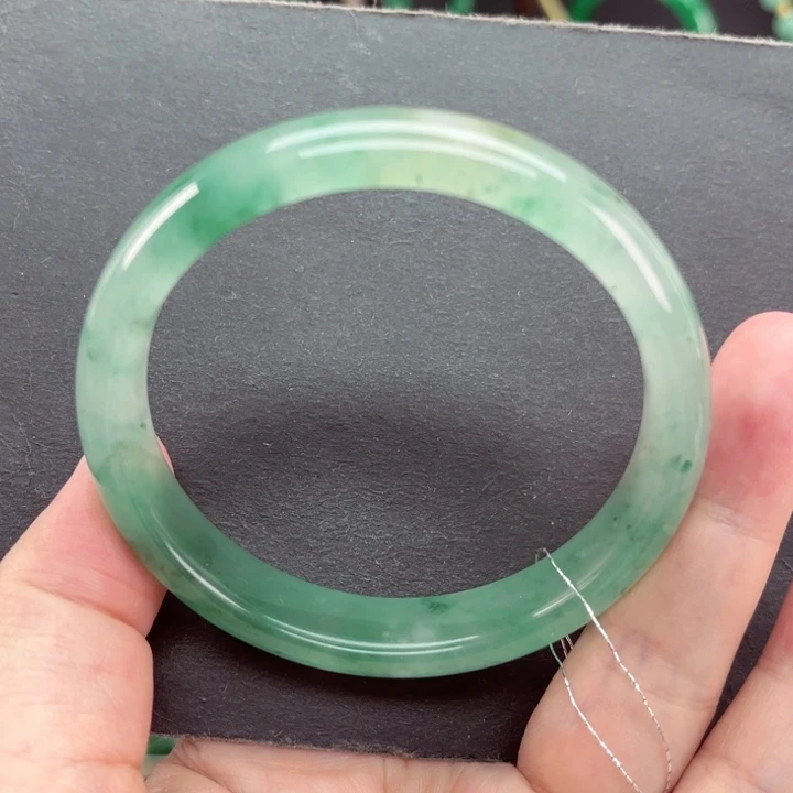 未镶嵌手镯石英质玉10-55-56