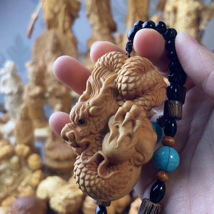 柏木（崖柏）崖柏龙手把