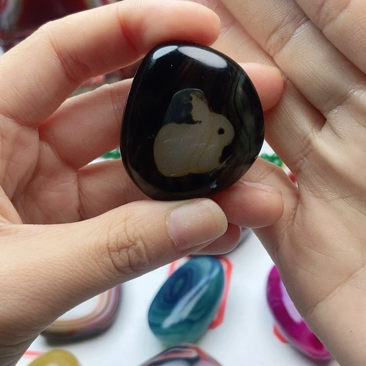 玛瑙/玉髓珠宝奇石未镶嵌天**事