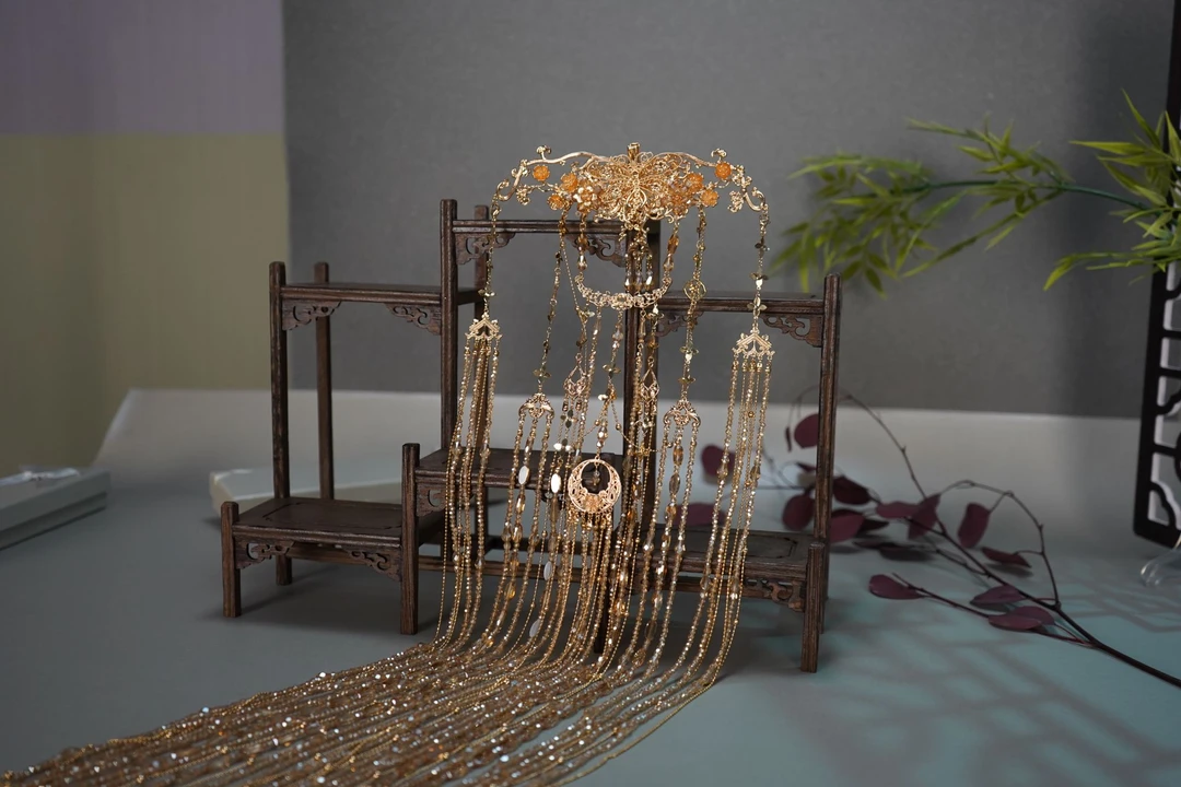 古悦倾城【卿佳人后压】古风汉服发饰