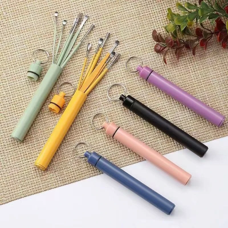 挖耳勺套装12件套掏耳朵神器专业家用神耳朵器采耳工具