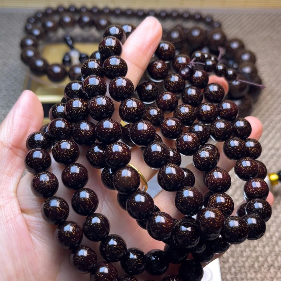 檀香紫檀（小叶紫檀）1.0 108 爆星