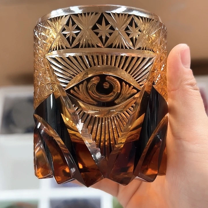 手柄款水晶玻璃上帝之眼精品