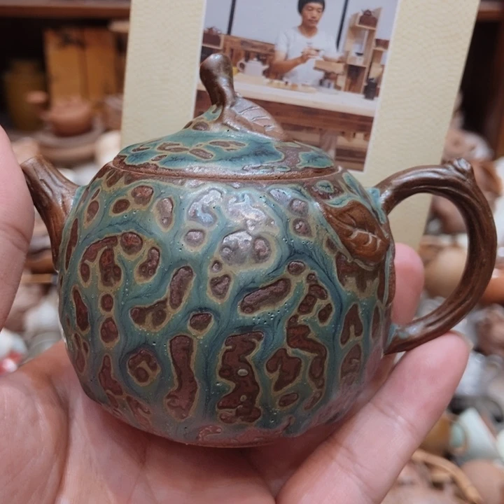 柴烧老岩泥高端茶器
