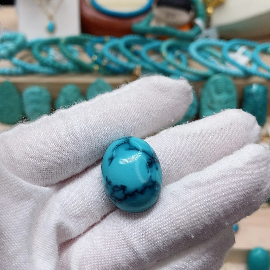 绿松石未镶嵌配饰