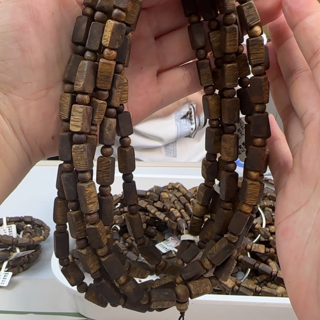 沉香手串绿棋张勺子多样性发货1条22克