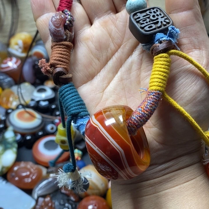 玛瑙/玉髓未镶嵌颈饰