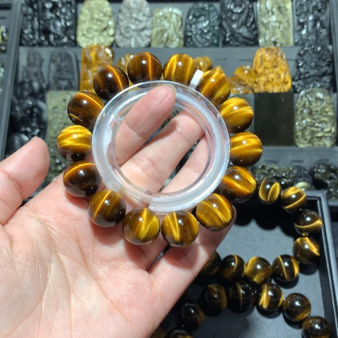 木变石（虎睛石）手串未镶嵌0**°