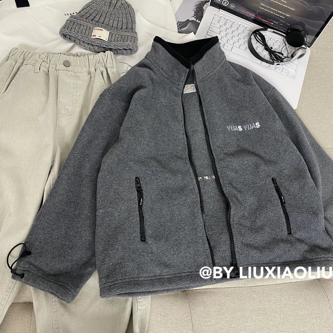 杭州六小六正版BY LIUXIAOLIU秋冬季儿童毛毛外套17599
