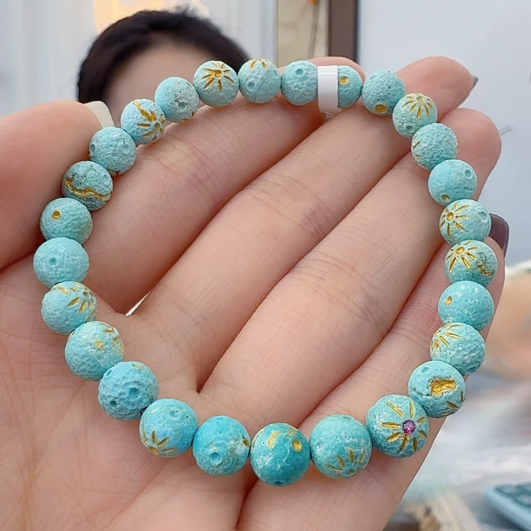 绿松石未镶嵌珠宝半成品