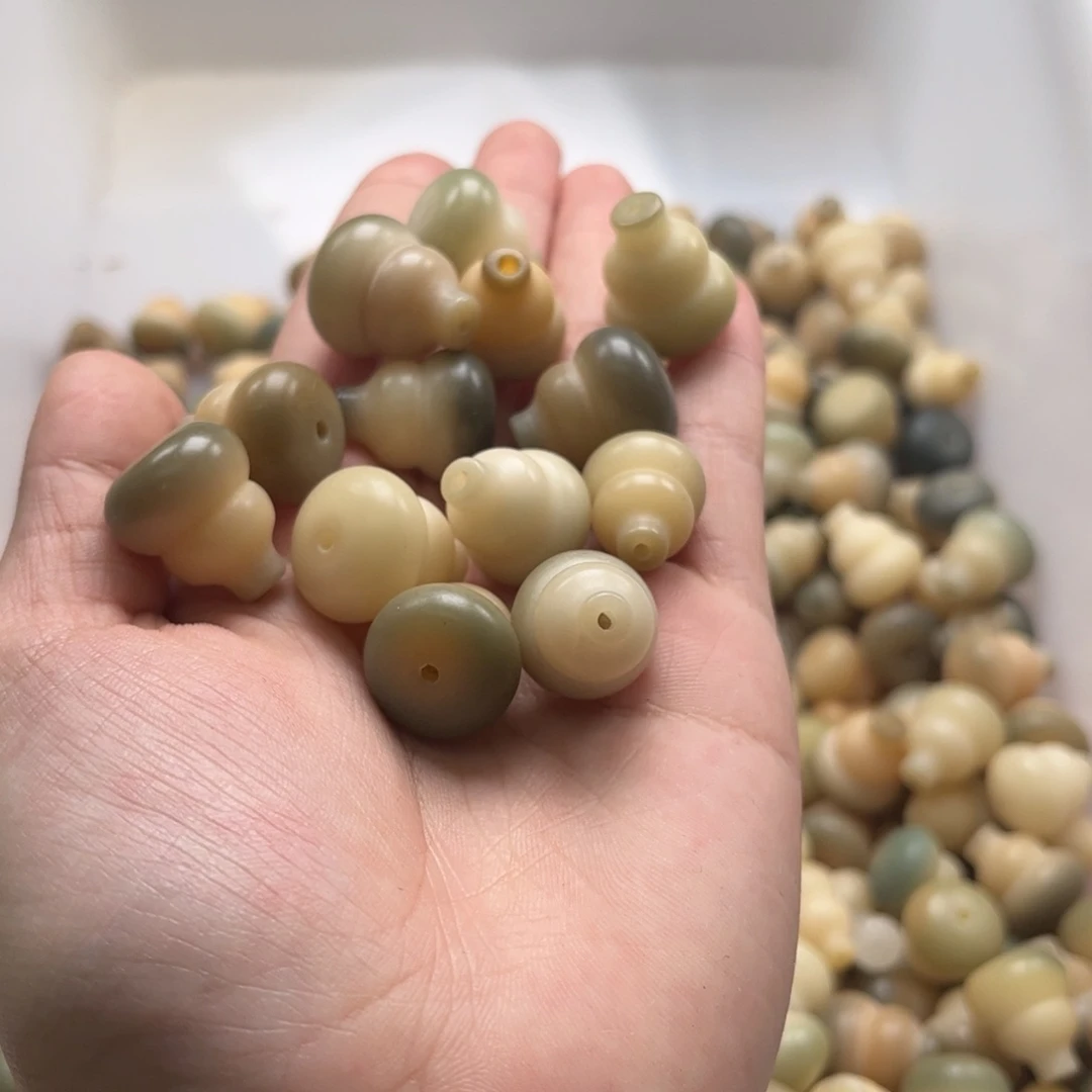 【闪购商品】白玉菩提吊坠z/14-16 5+5葫芦微瑕不售后