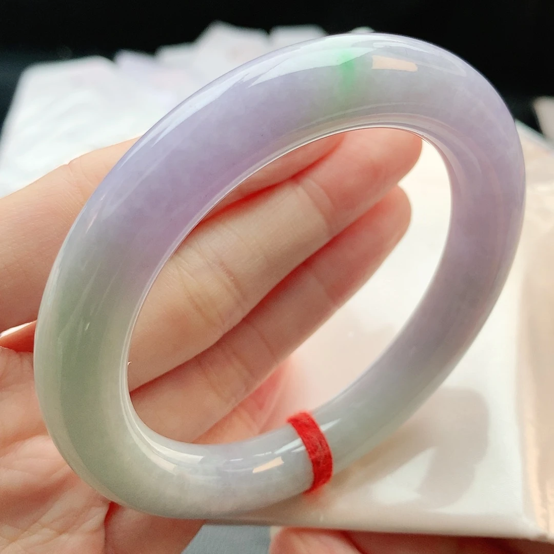 未镶嵌手镯翡翠57圆条882482
