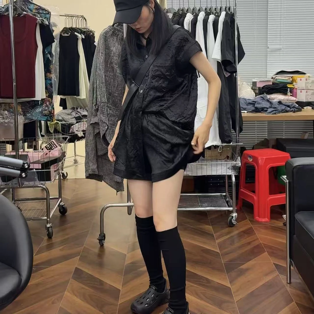 1992-1909款 北欧青黑色褶皱感套装