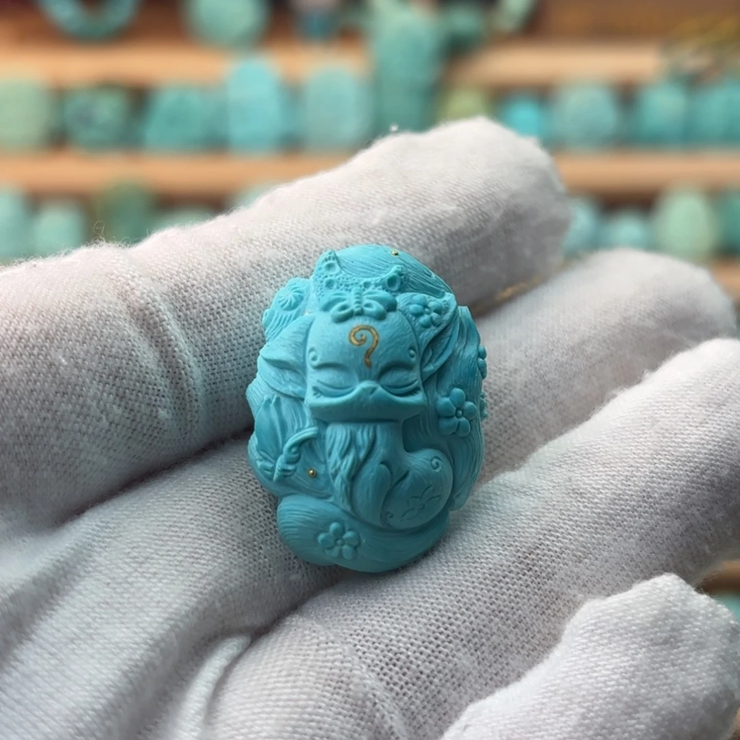 绿松石未镶嵌配饰