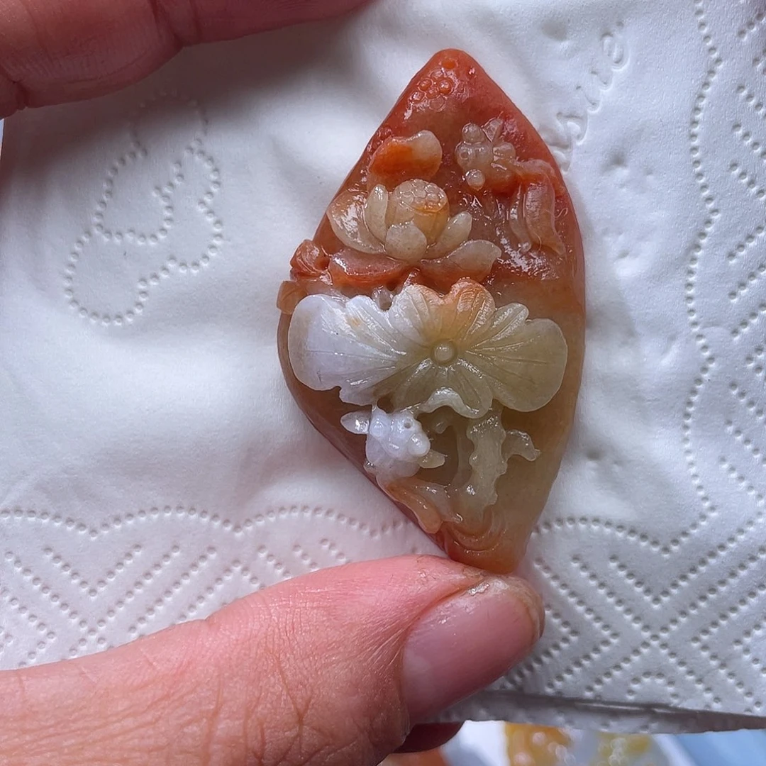 未镶嵌定制翡翠艳*翡玉缘翡翠