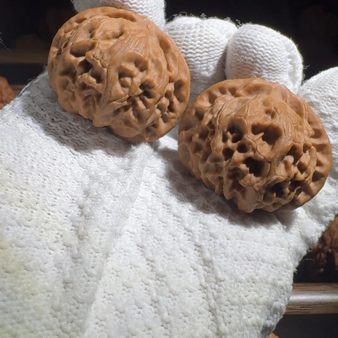 核桃手串/手链红皮40宫灯 福利 不退换