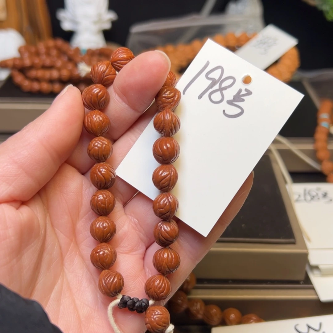 桃核吊坠秦岭龙纹桃核9小奶豆