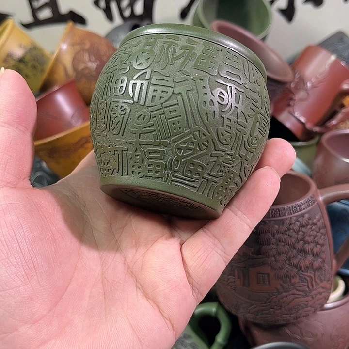 茶杯紫砂全手工紫砂主人杯
