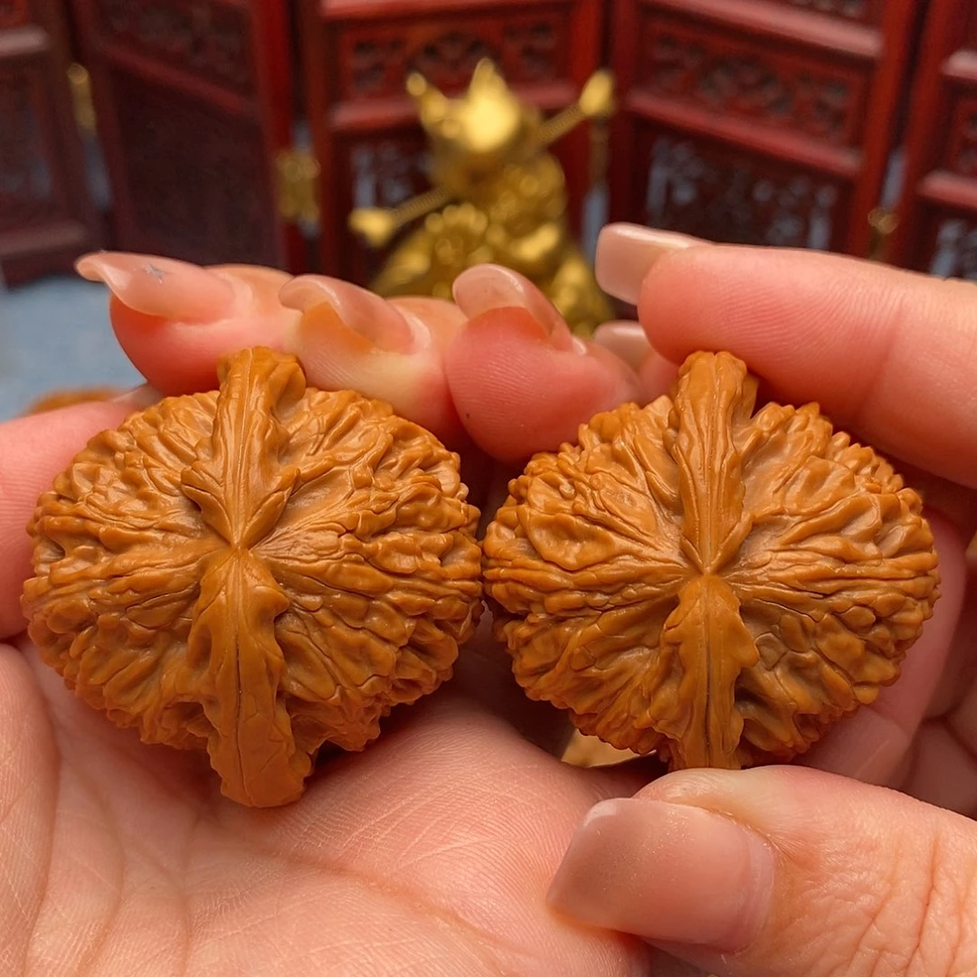 文玩核桃把件41精品毕业白狮子