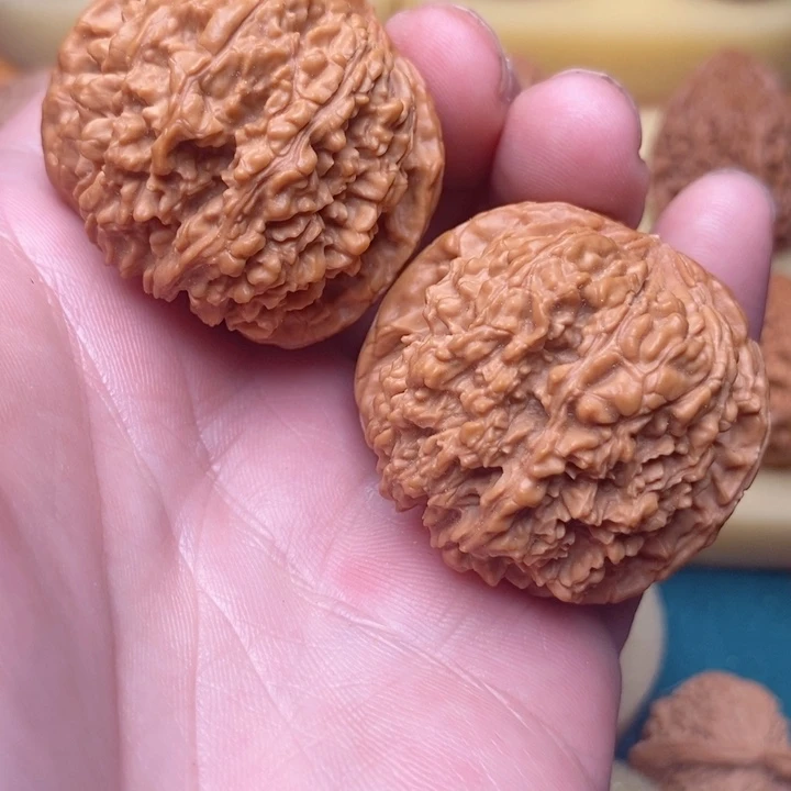 把件文玩核桃40大凹底137