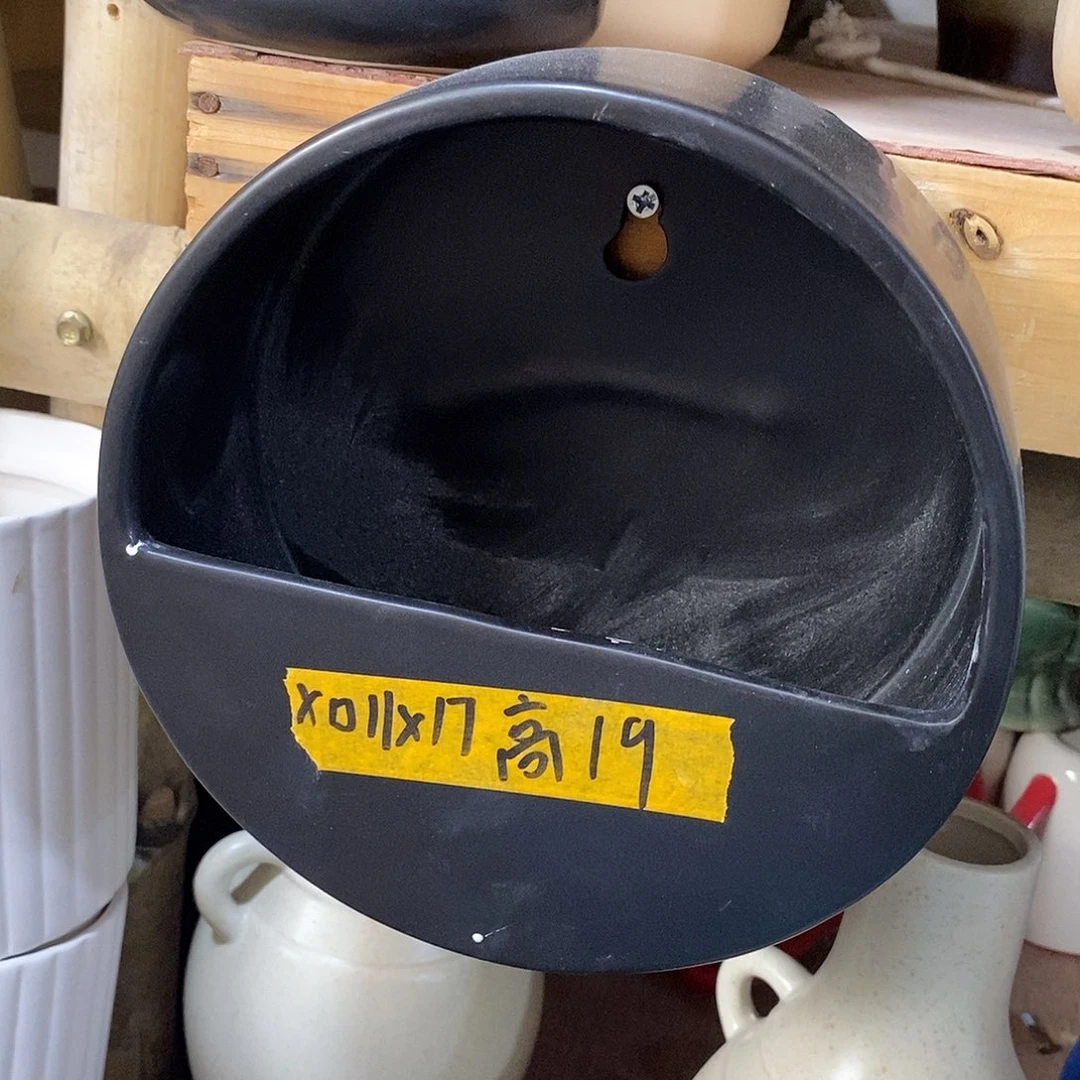 陶杯子陶盆有孔 瑕疵介意勿拍