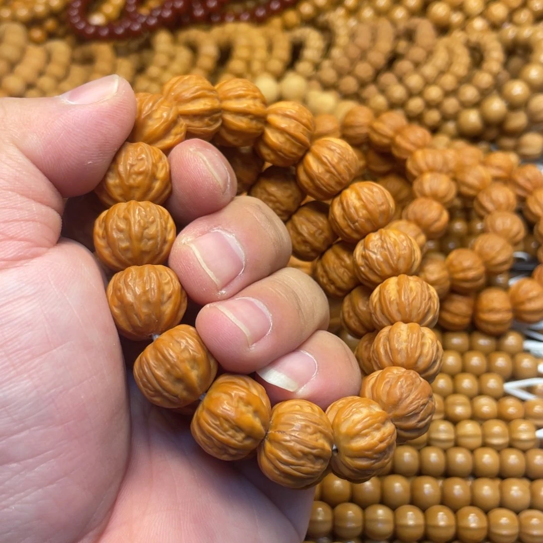 猴头核桃吊坠大京八棱