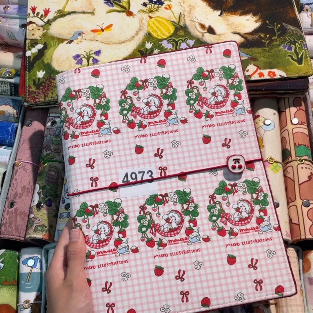 织绣b5活页送纸4973