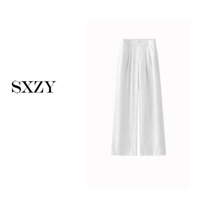‘SXZY’【亚麻日记】春夏显瘦百搭时尚裤