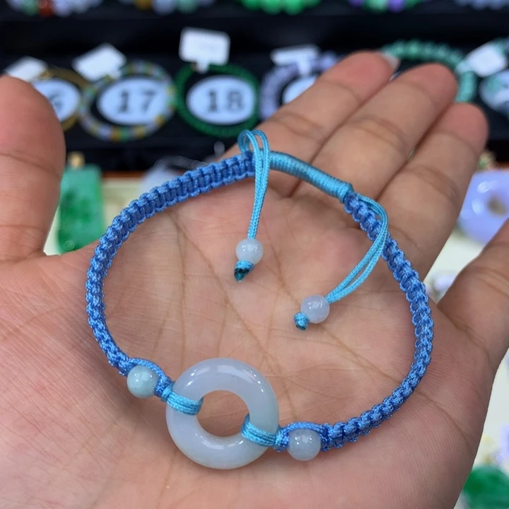 未镶嵌手链翡翠翡翠