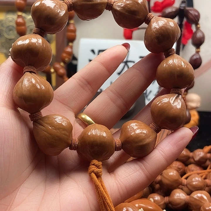 橄榄核手串/手链蜜桃1.9手