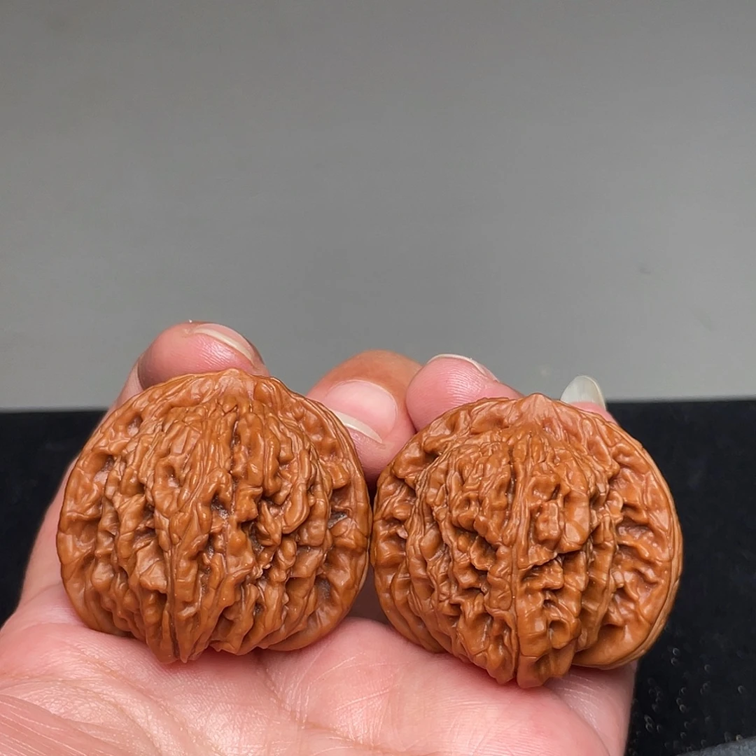 把件猴头核桃39×37全品红皮平谷四座楼A416