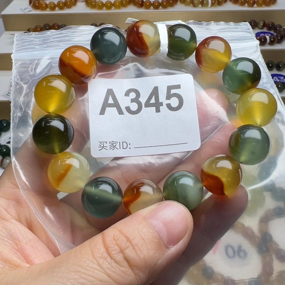 未镶嵌蛇纹石玉手链