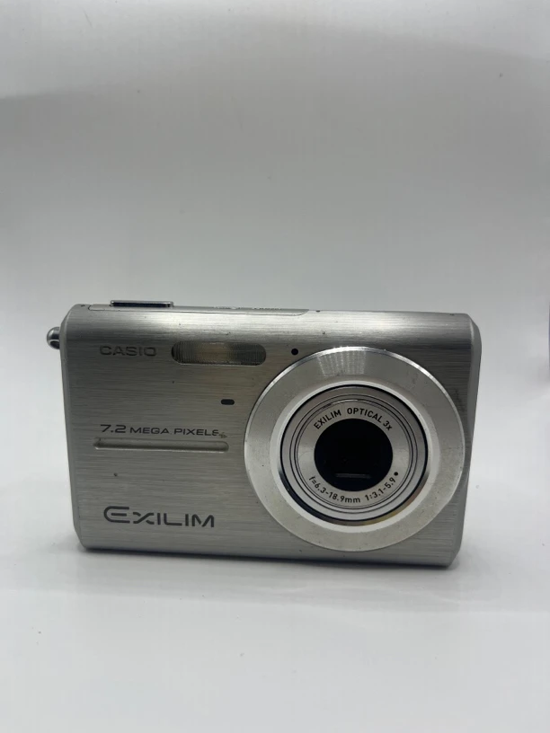 9新 Casio/卡西欧 卡西欧ex-z7伸缩式镜头银色复古ccd数码相机