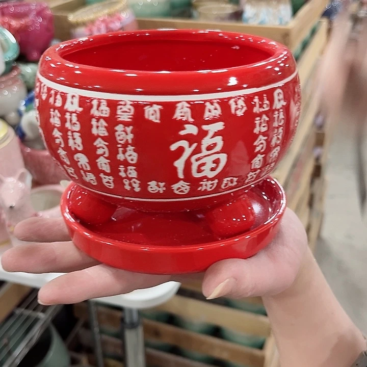 陶瓷陶瓷多肉植物花盆