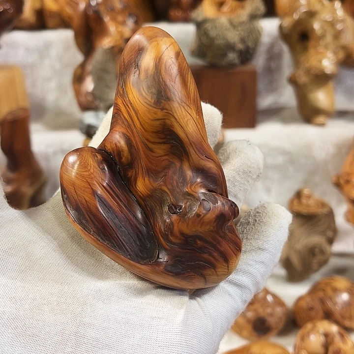 柏木太行崖柏骨料把件