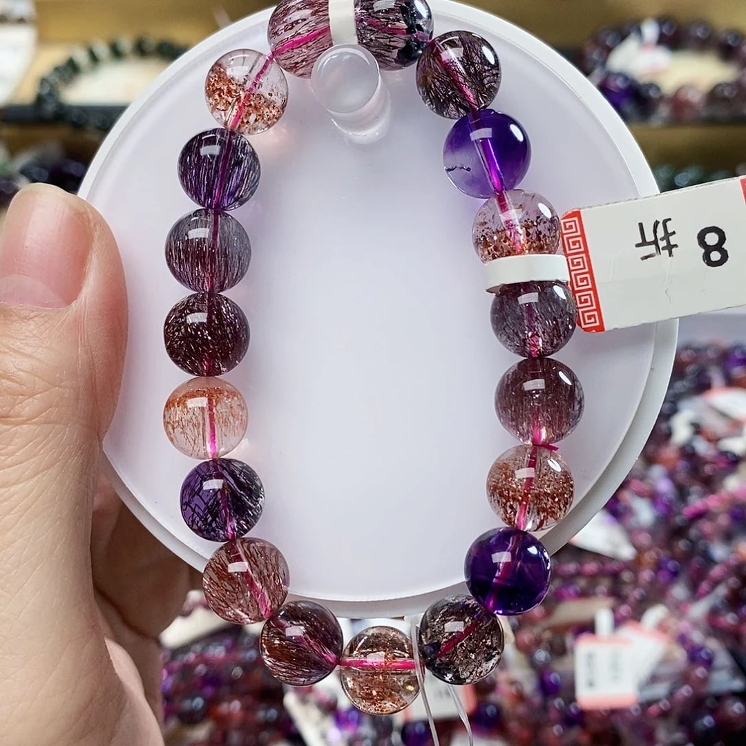 未镶嵌手链水晶k602超七10+