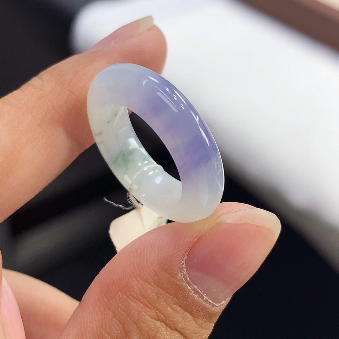 翡翠未镶嵌戒指12号