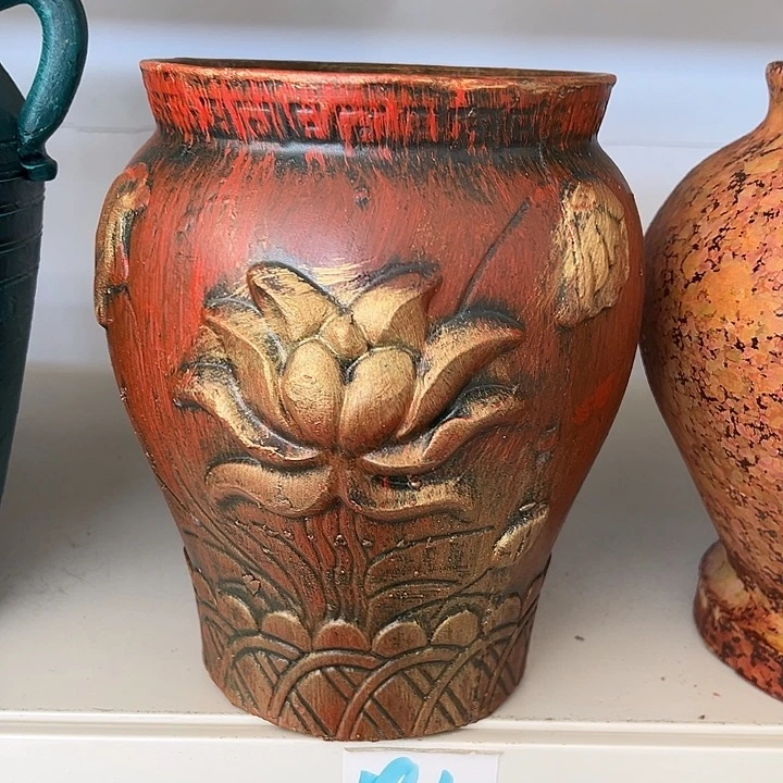 红陶13.9-1瑕疵土陶