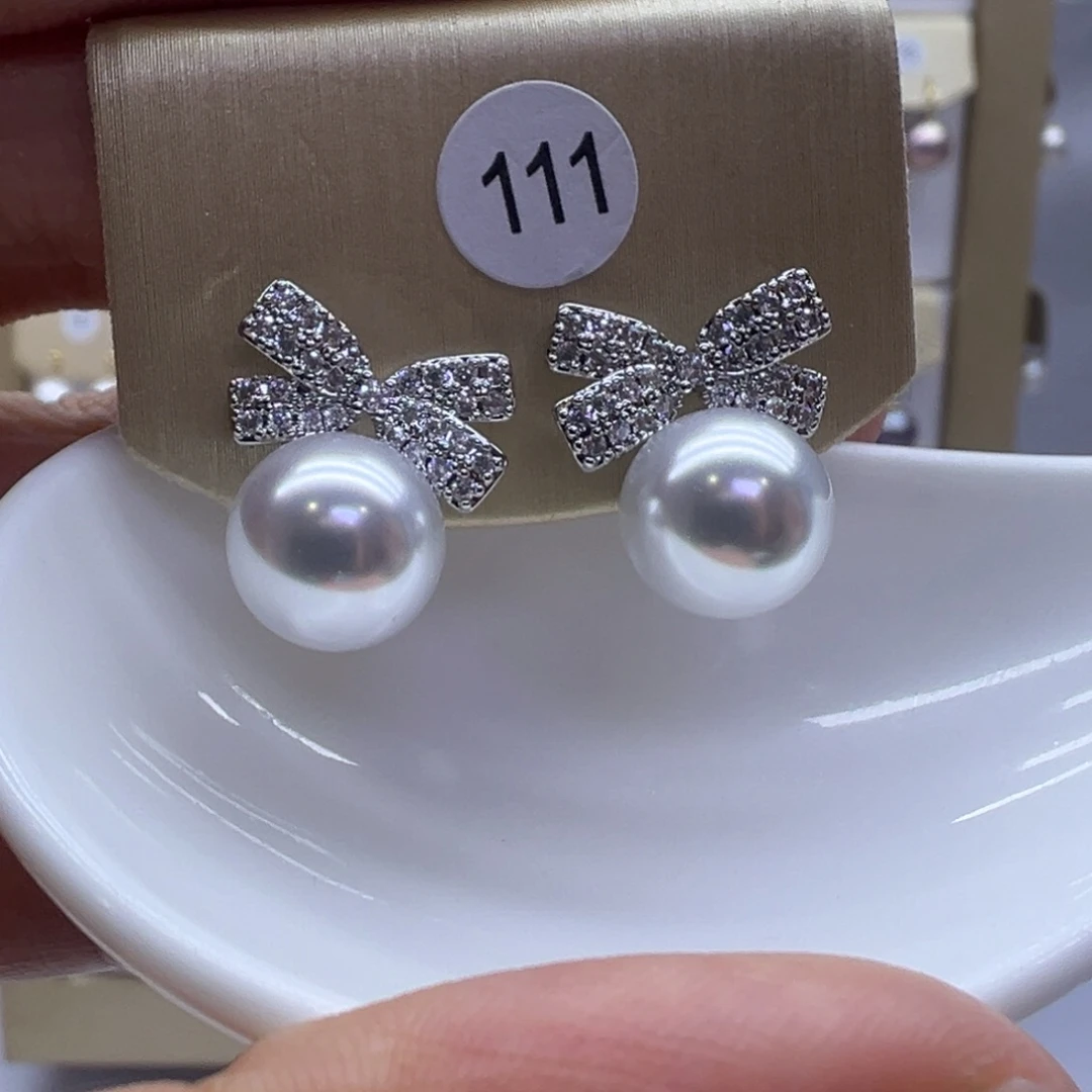 耳饰未镶嵌淡水珍珠