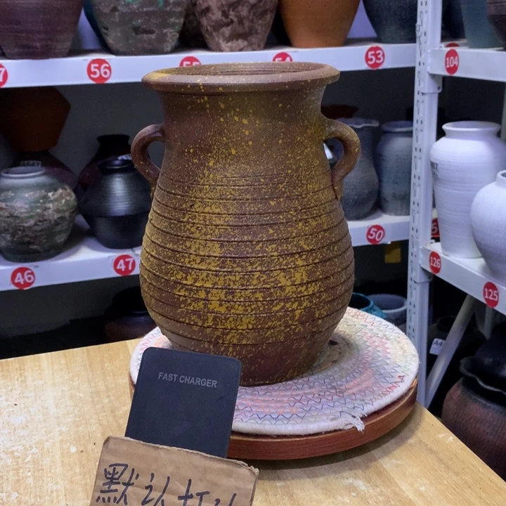 【闪购商品】粗糙盆默认打孔高24口14