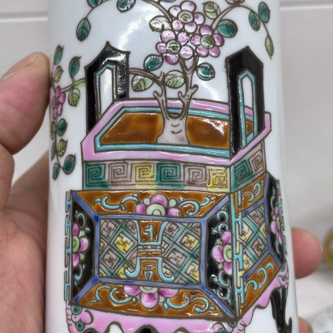 摆件手绘陶瓷作品欣赏