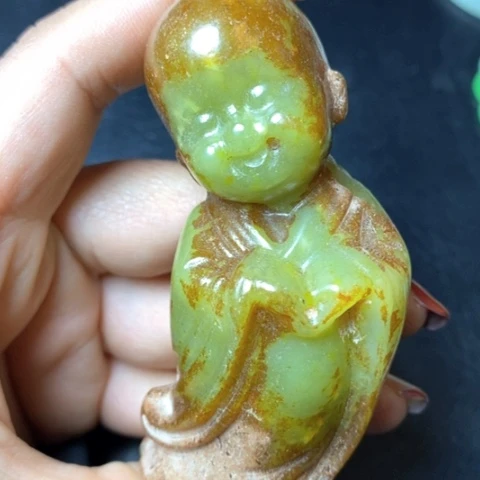 和田玉（糖玉）挂件未镶嵌摆件