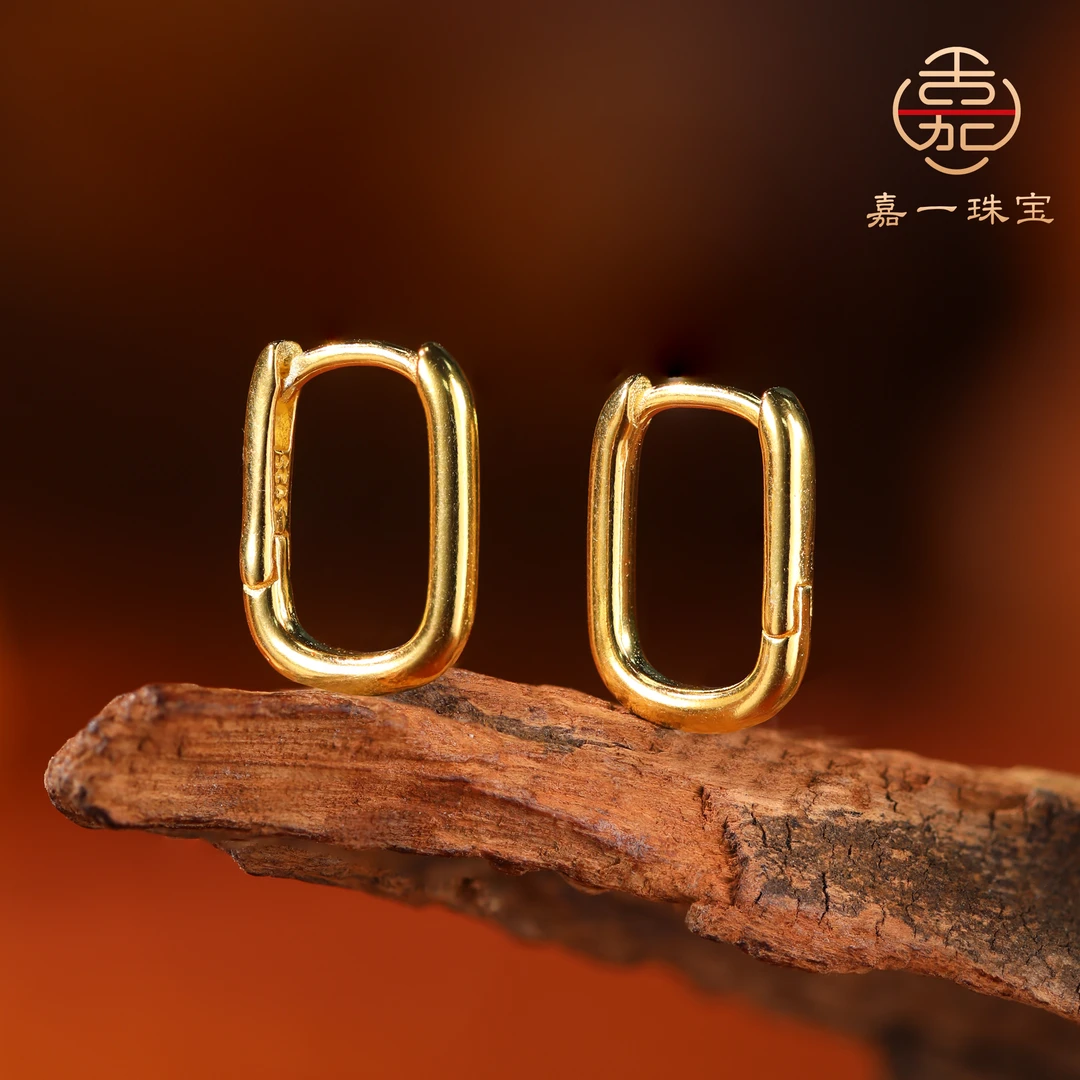 925银耳饰 【嘉一珠宝】万能耳环百搭通用耳饰耳坠简约925银养耳洞