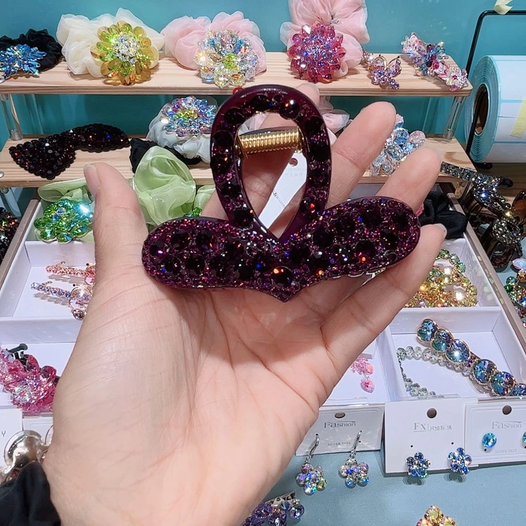 布艺铁合金耳钉的