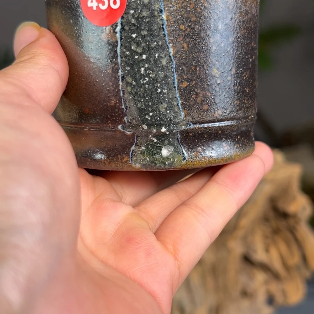 乐***园杯438柴烧主人杯紫砂老紫泥
